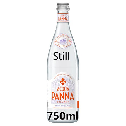 Acqua Panna Still Natural Mineral Water Glass 750ml