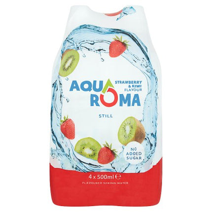 Aquaroma Strawberry & Kiwi 4x500ml