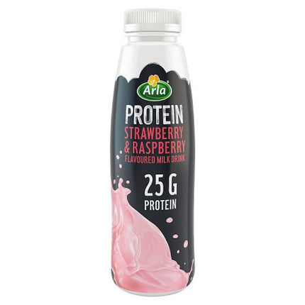 Arla Protein Shake Sberry & Rberry 482ml