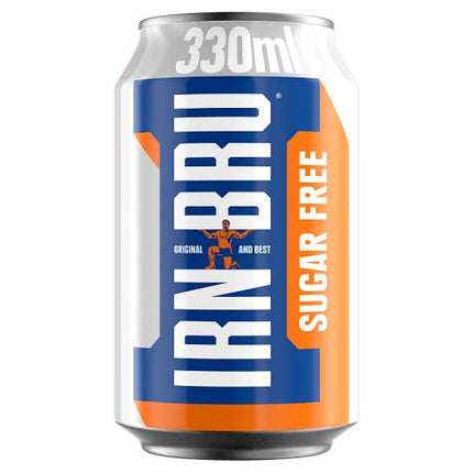 Irn Bru Sugar Free 24x330ml