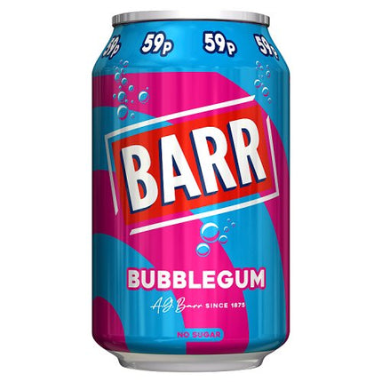 Barr Bubblegum 330ml 59p