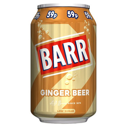 Barr Ginger Beer 24x330ml 59p