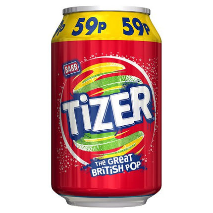 Barr Tizer 330ml 59p