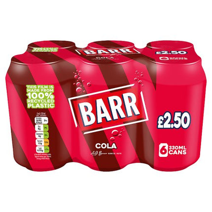 Barr Cola 6x330ml £2.50