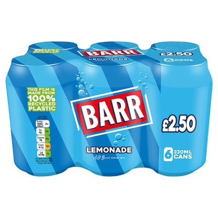 Barr Lemonade 6x330ml £2.50