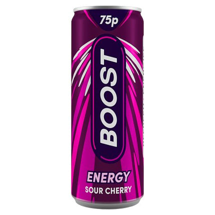 Boost Energy Cherry 250ml 75p