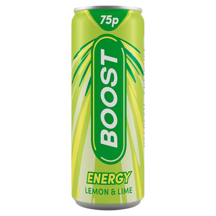 Boost Energy Lemon & Lime 250ml 75p