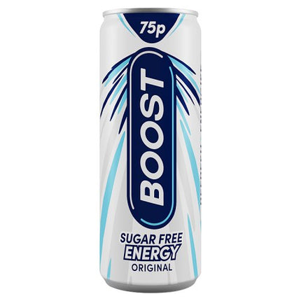 Boost Energy Sugar Free 250ml 75p