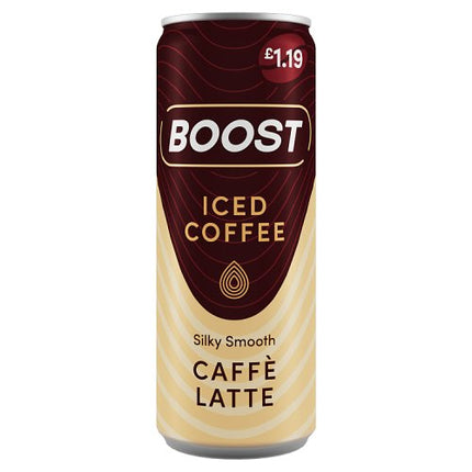 Boost Coffee Latte 250ml £1.19