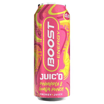 Boost Juic’d Pineapple & Guava Punch 500ml £1.09