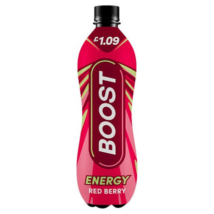 Boost Energy Red Berry 500ml £1.09