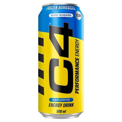 C4 Energy Frozen Bombsicle 500ml £1.59