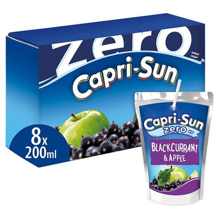 Capri Sun Blackcurrant Zero 4x8x200ml