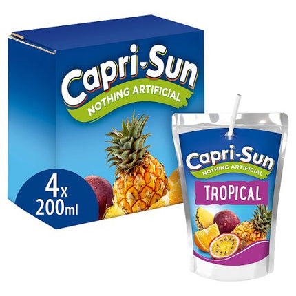 Capri Sun Tropical 4pk 8x4x200ml