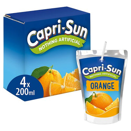 Capri Sun Orange 4pk 8x4x200ml