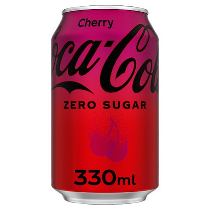 Coca-Cola Zero Cherry Can 330ml