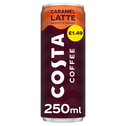 Costa Coffe Caramel Latte 250ml £1.49