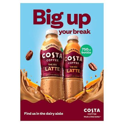 Costa Coffee Caramel Latte 750ml