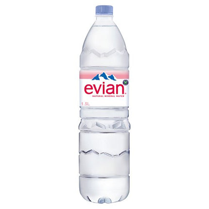 Evian Natural Mineral Water 1.5L