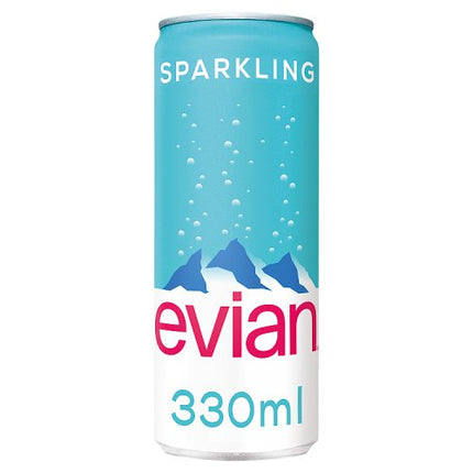 Evian Sparkling Water 330ml