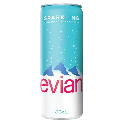 Evian Sparkling Water 330ml