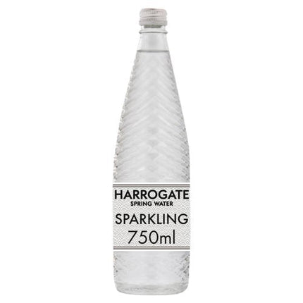 Harrogate Spring Water Sparkling in Glass Bottle 750ml