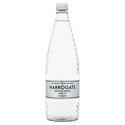 Harrogate Spring Water Sparkling in Glass Bottle 750ml