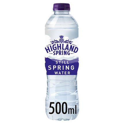 Highland Spring Still Spring Water 500ml