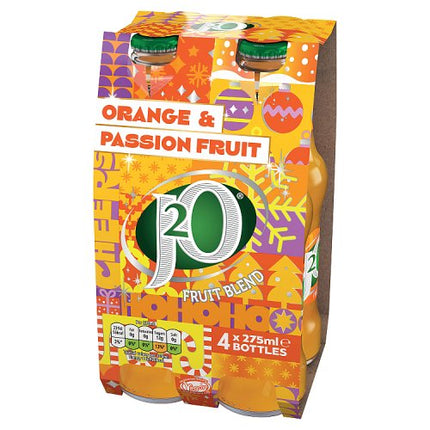 J2O Orange & Passion Fruit 4x275ml