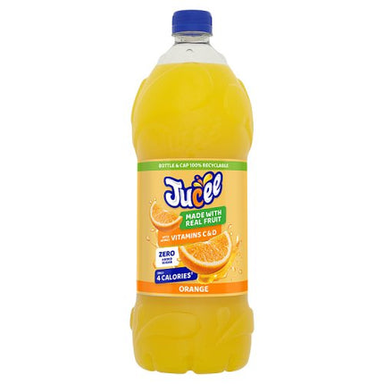 Jucee No Added Sugar Whole Orange Cordial 1.5L