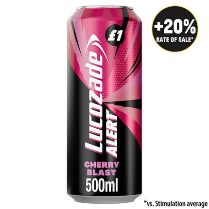 Lucozade Alert Cherry 500ml £1.00