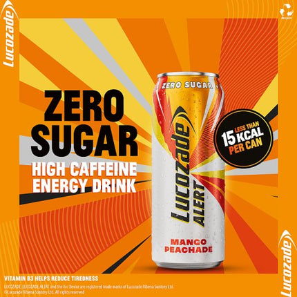 Lucozade Alert Mango Peachade 500ml £1.00