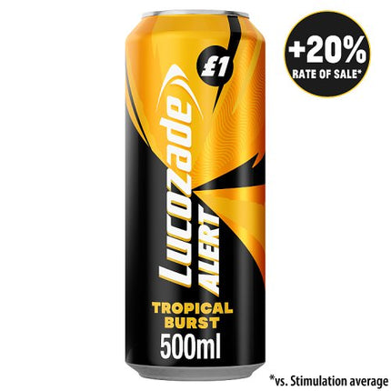 Lucozade Alert Tropical 500ml £1.00