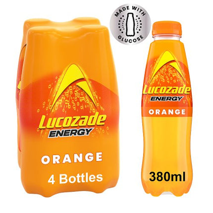 Lucozade Energy Orange 4 Pack