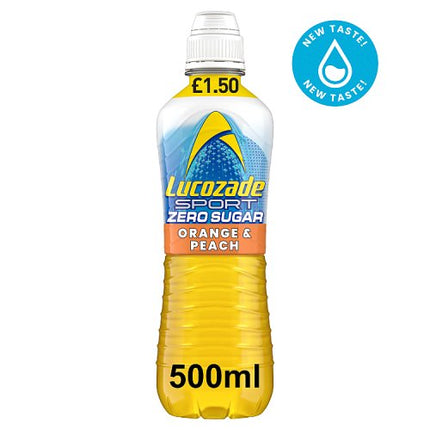 Lucozade Sport Zero Orange & Peach 500ml £1.50