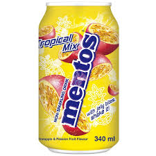 Mentos Soda Tropical Mix 340ml