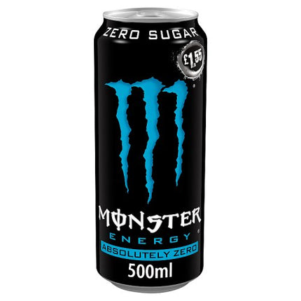 Monster Energy Absolute Zero Sugar 500ml £1.55