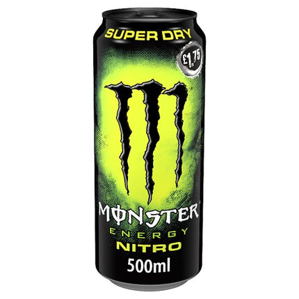 Monster Nitro Super Dry 500ml £1.75