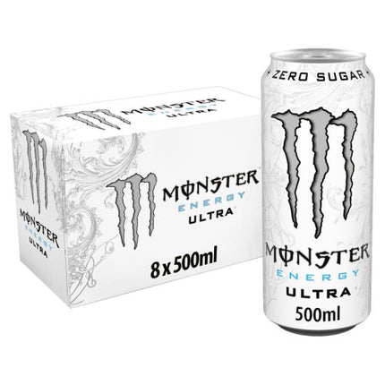 Monster Energy Drink Ultra Zero Sugar 8 x 500ml