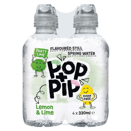 Pop & Pip Lemon & Lime 4pk 330ml