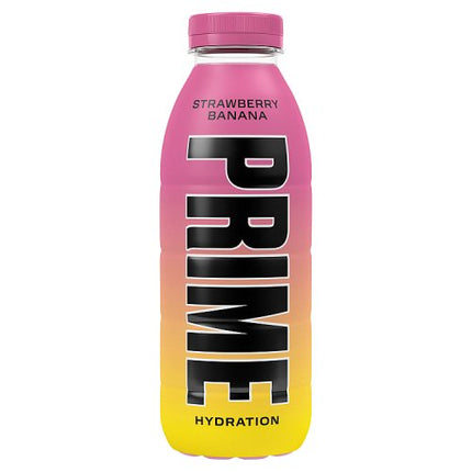 Prime Hydrate Strawberry Banana 500ml