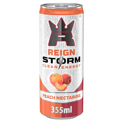 Reign Storm Clean Energy Peach Nectarine 355ml