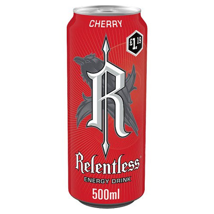 Relentless Cherry 500ml £1.19