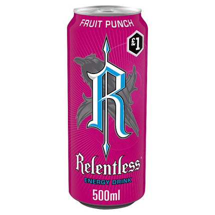 Relentless Fruit Punch 500ml £1