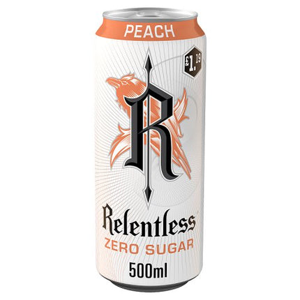 Relentless Peach Zero 500ml £1.19