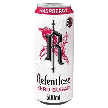 Relentless Raspberry Zero 500ml £1.19