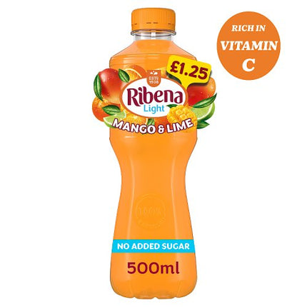 Ribena Mango & lime 500ml £1.25