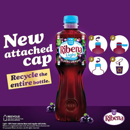 Ribena Light Blackcurrant 500ml