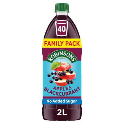 Robinsons Apple & Blackcurrant Squash 2L