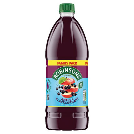 Robinsons Apple & Blackcurrant Squash 2L